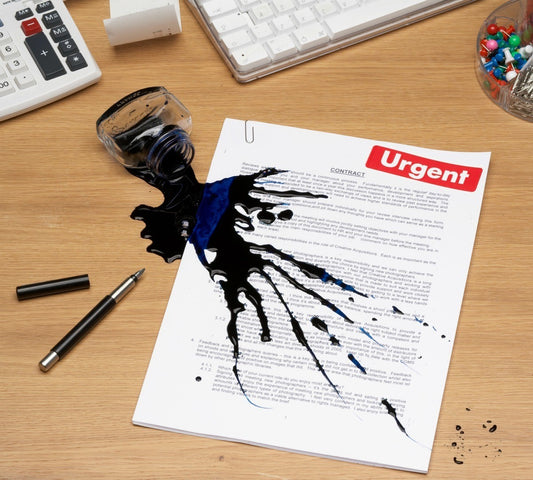 How To Get Ink Of Paper