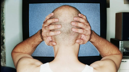 When A Guy Rubs The Back Of His Head