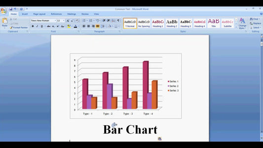 How Do I Add a Chart Title in Microsoft Word?