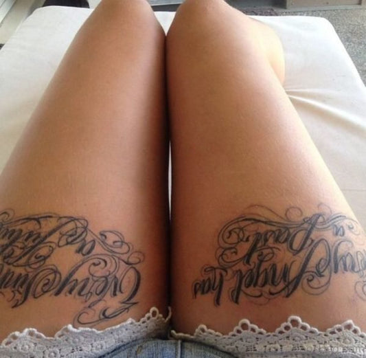 What Does It Mean When A girl Writes Your Name On Her Thigh?