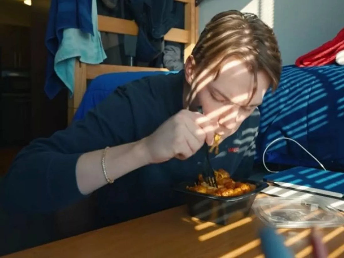 When A Guy Eats Your Left Overs