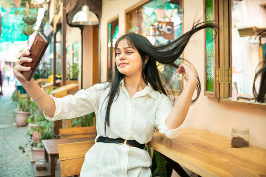 When A Girl Flips Her Hair