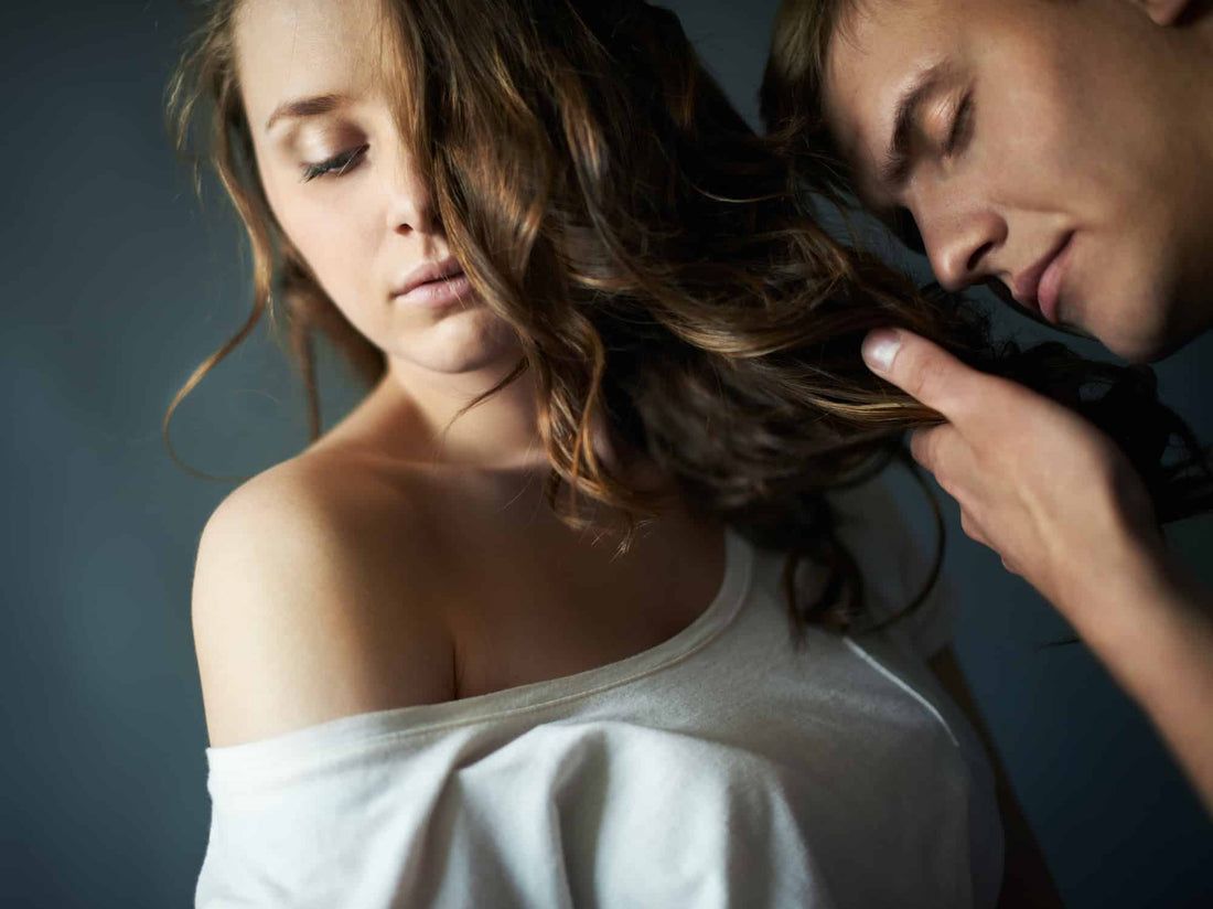 When A Guy Smells You Hair