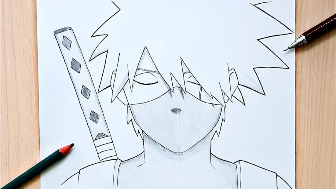 How To Draw Kakashi