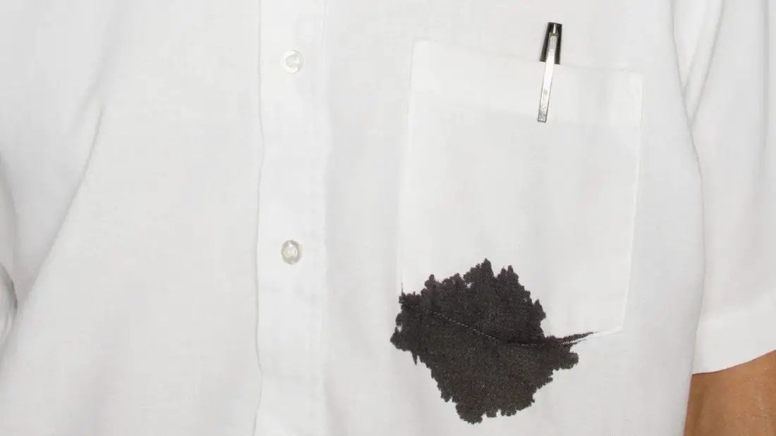 How To Get Ink Out Of A White Shirt