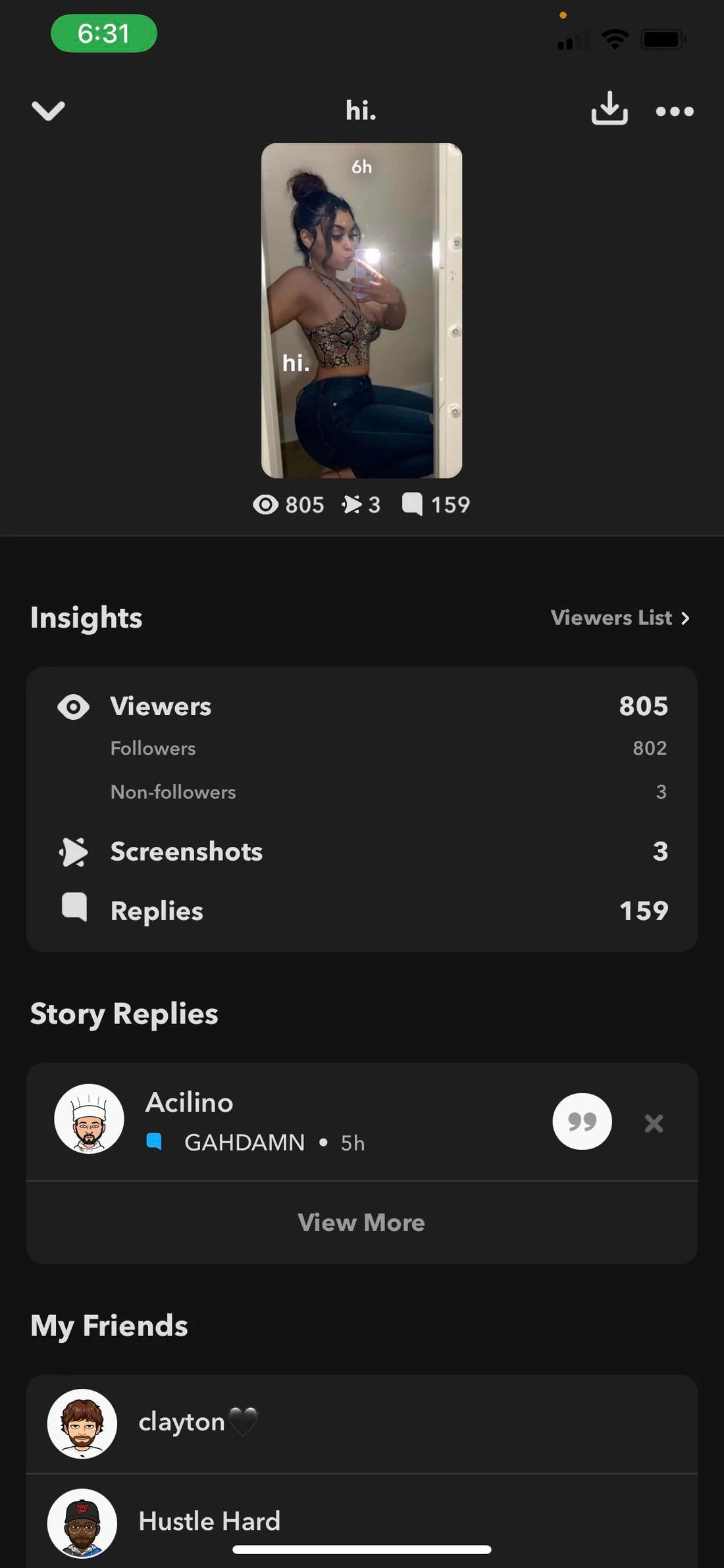 Why Would A Girl Screenshot My SnapChat Story