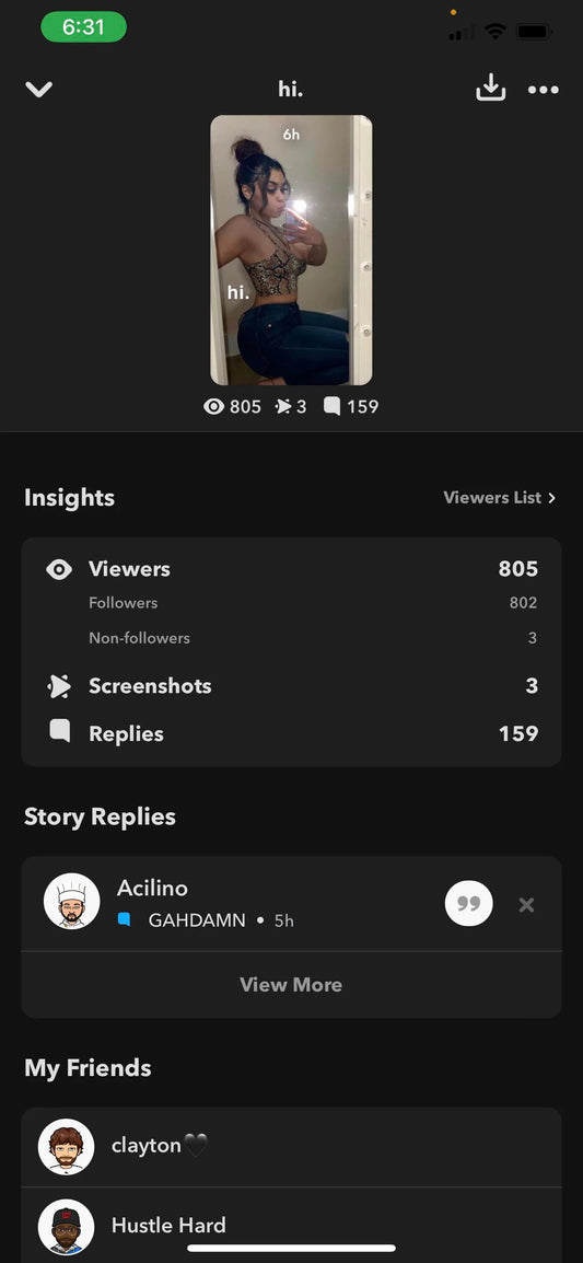Why Would A Girl Screenshot My SnapChat Story